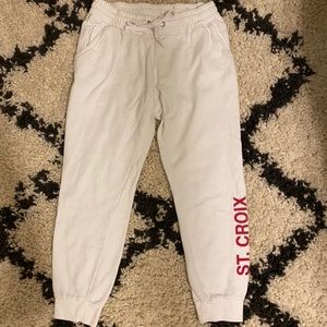 st croix cotton on sweatpants